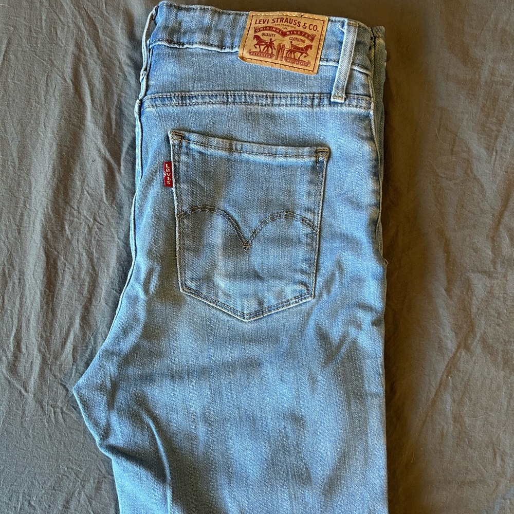Levi's Sky Blue Denim Pants